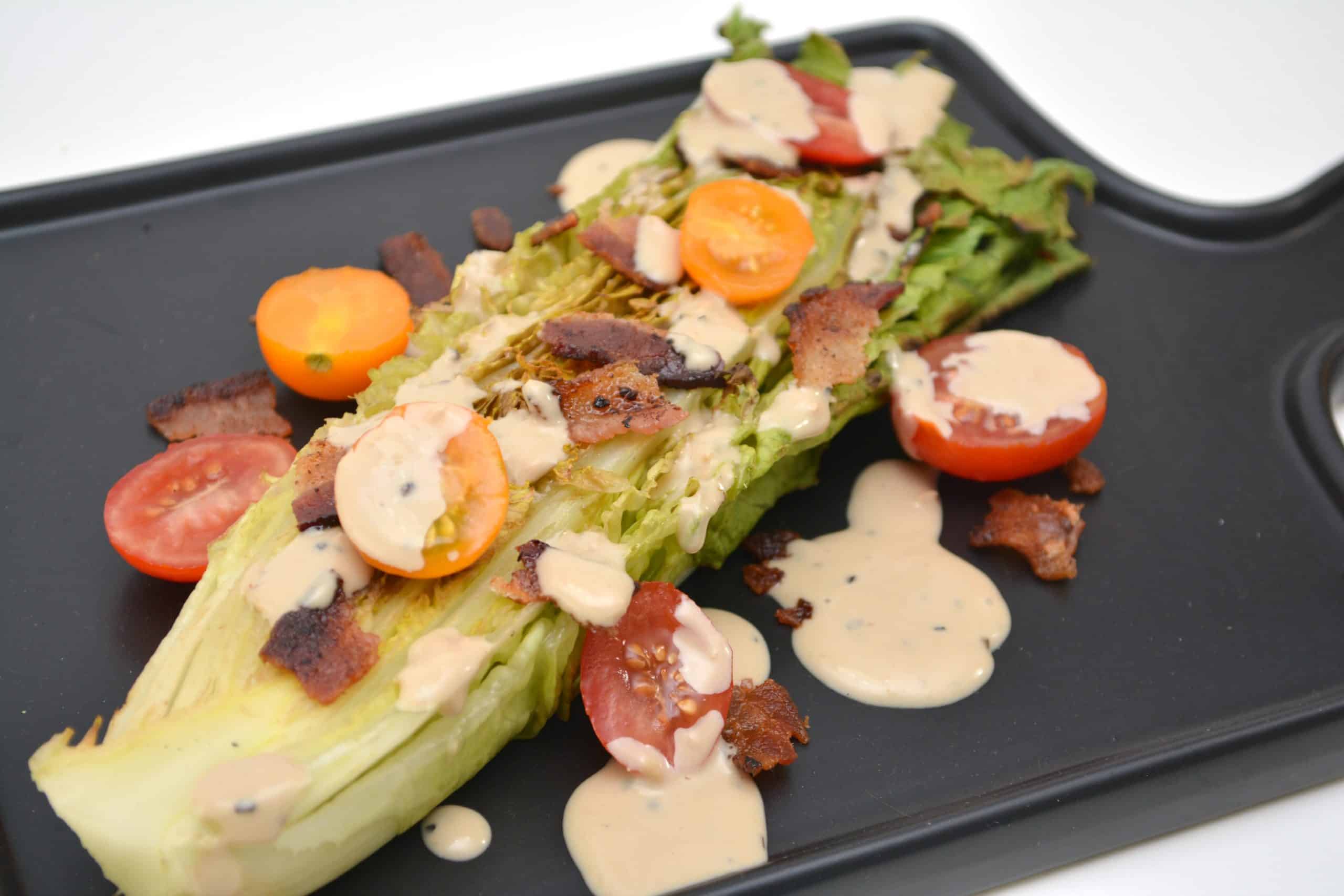 Grilled Caesar salad
