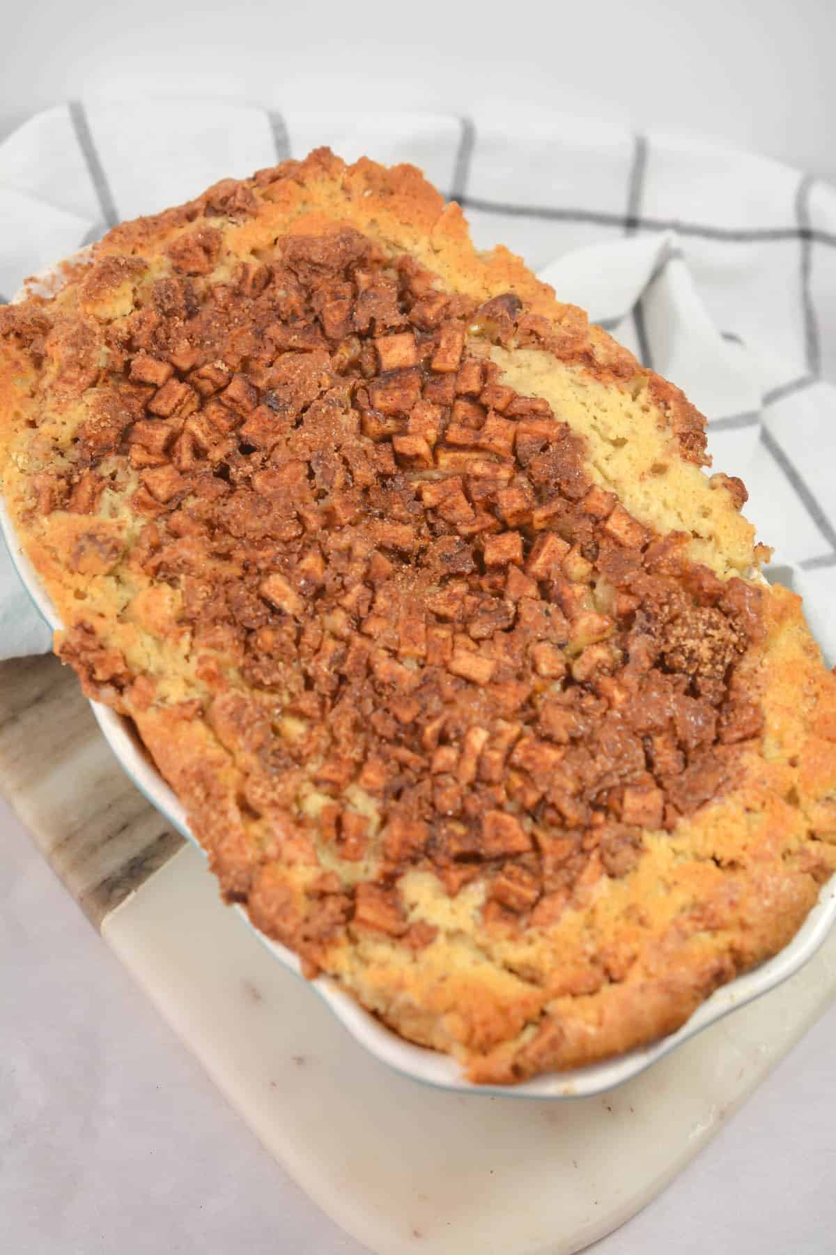 Apple Streusel Bread