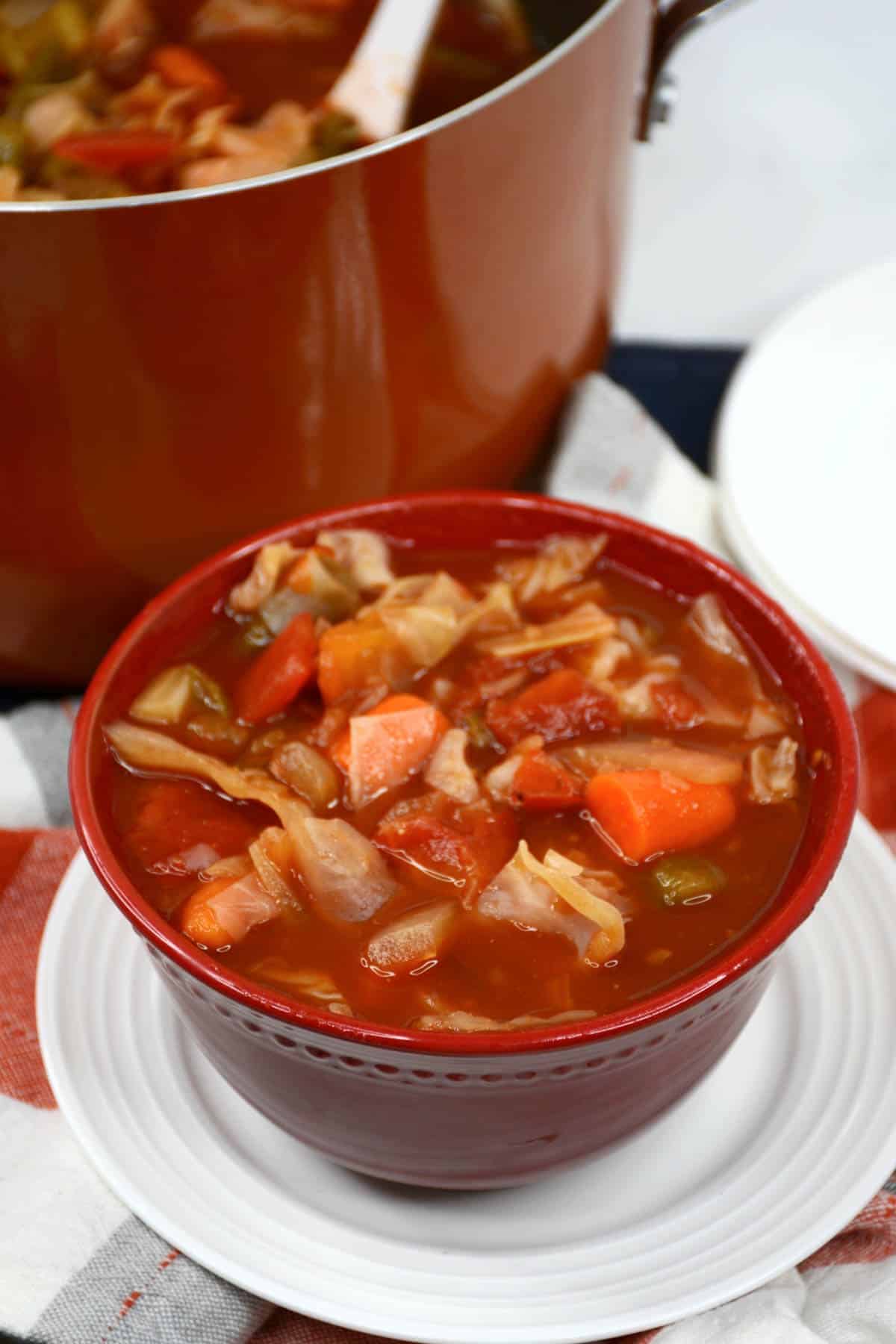 Fat Burning Cabbage Soup