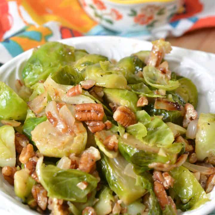 Brussel Sprouts in Pecan Butter
